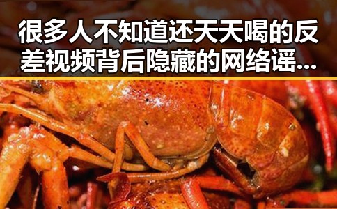 很多人不知道还天天喝的反差视频背后隐藏的网络谣言典型案例引发热议
