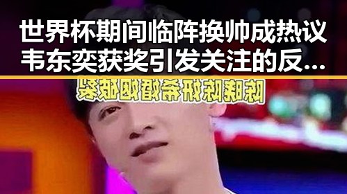 世界杯期间临阵换帅成热议 韦东奕获奖引发关注的反差变化
